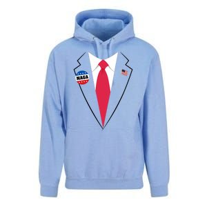 Trump Costume President Trump Suit Maga Halloween Unisex Surf Hoodie