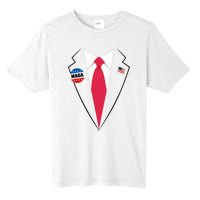 Trump Costume President Trump Suit Maga Halloween Tall Fusion ChromaSoft Performance T-Shirt