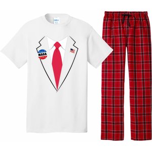 Trump Costume President Trump Suit Maga Halloween Pajama Set