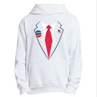 Trump Costume President Trump Suit Maga Halloween Urban Pullover Hoodie