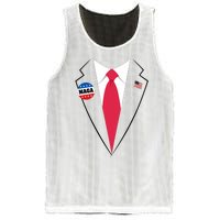 Trump Costume President Trump Suit Maga Halloween Mesh Reversible Basketball Jersey Tank