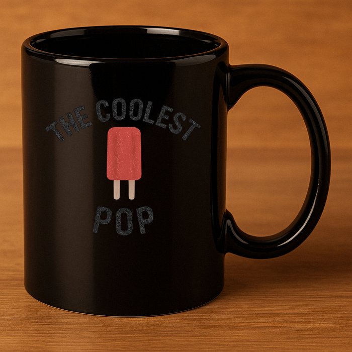 The Coolest Pop 11oz C Handle Ceramic Mug