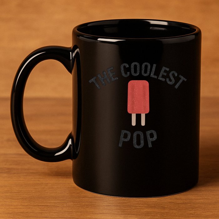 The Coolest Pop 11oz C Handle Ceramic Mug