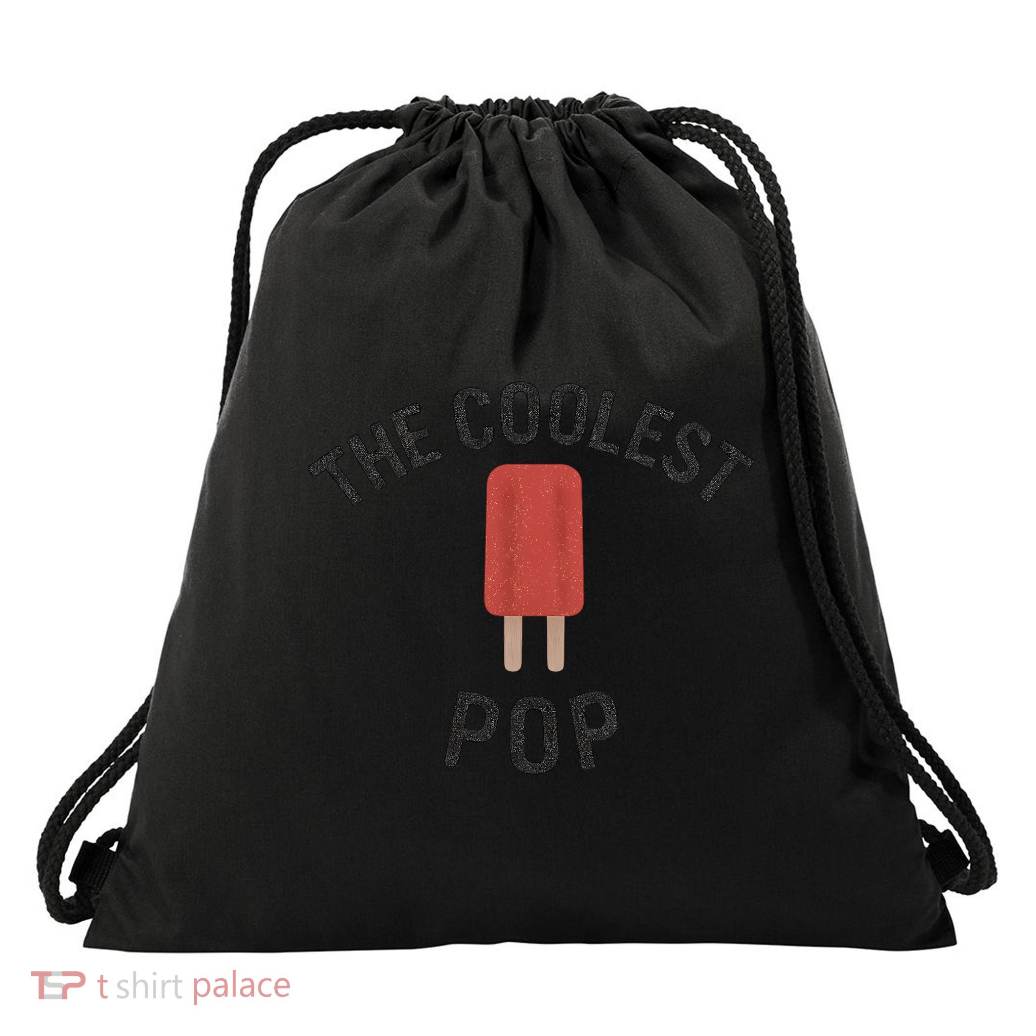 The Coolest Pop Drawstring Bag