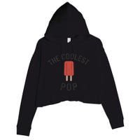 The Coolest Pop Crop Fleece Hoodie