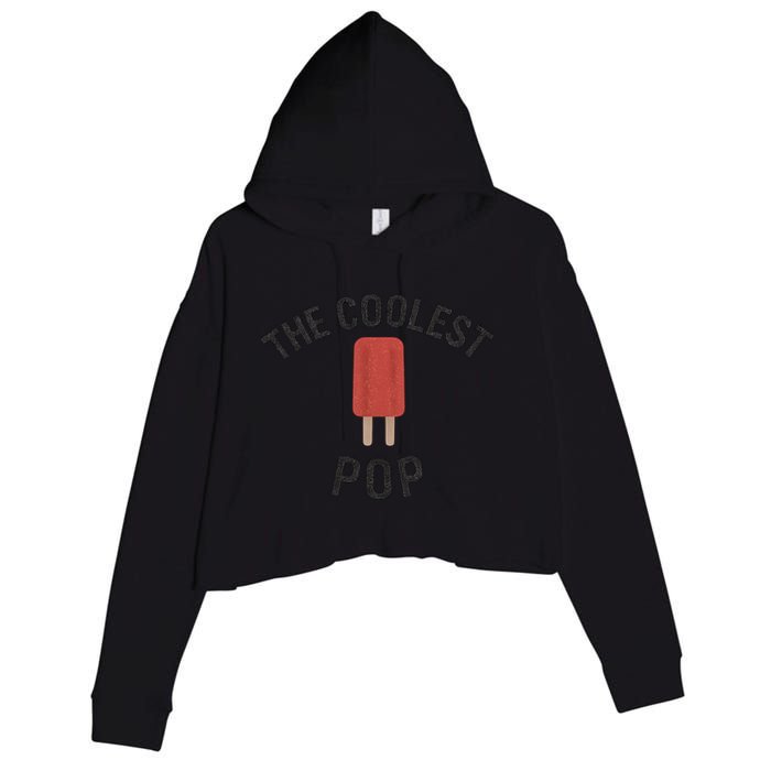 The Coolest Pop Crop Fleece Hoodie