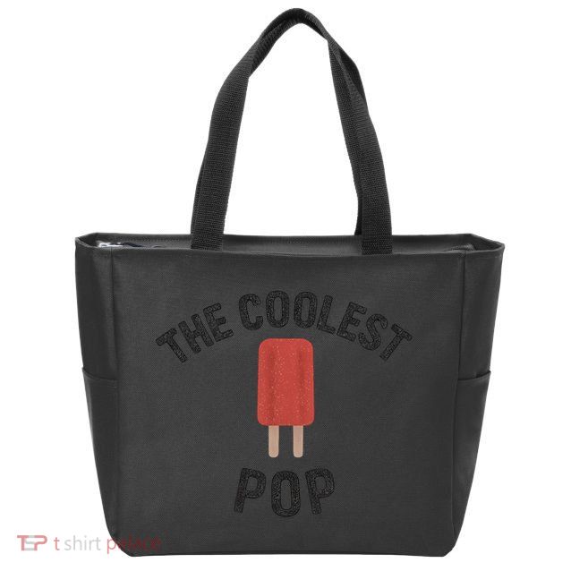 The Coolest Pop Zip Tote Bag