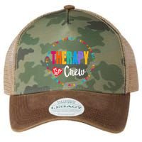 Therapy Crew PT OT SLP Occupational Therapist Week Team Legacy Tie Dye Trucker Hat