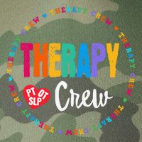 Therapy Crew PT OT SLP Occupational Therapist Week Team Legacy Tie Dye Trucker Hat