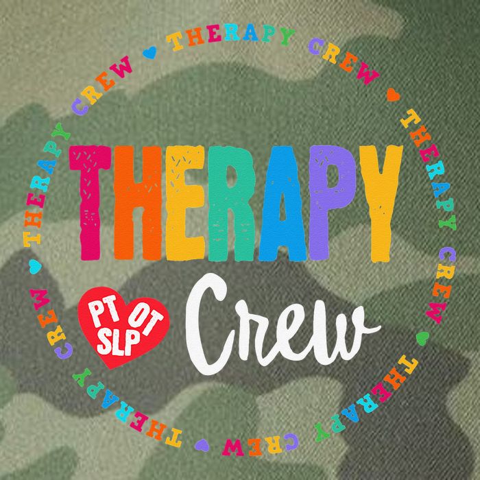 Therapy Crew PT OT SLP Occupational Therapist Week Team Legacy Tie Dye Trucker Hat