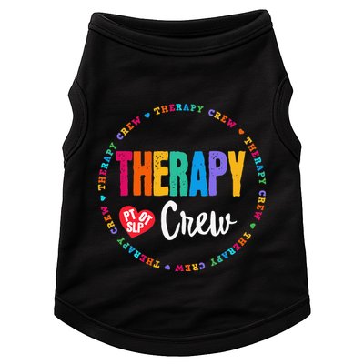 Therapy Crew PT OT SLP Occupational Therapist Week Team Doggie Tank