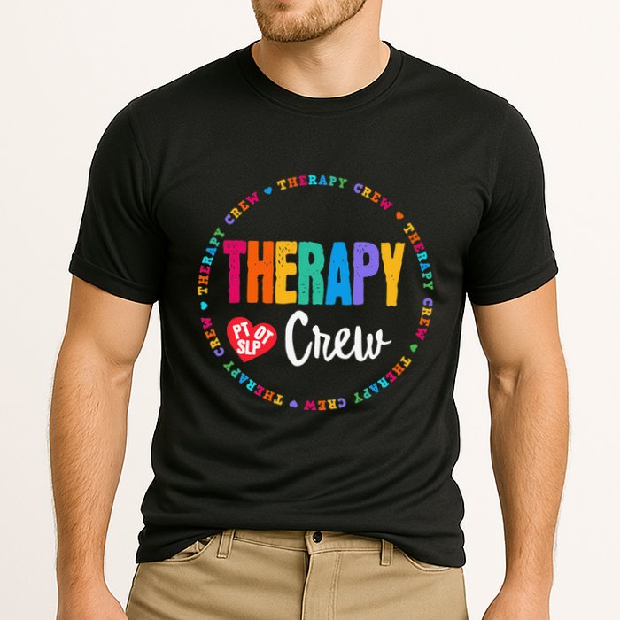 Therapy Crew PT OT SLP Occupational Therapist Week Team Performance Shirt