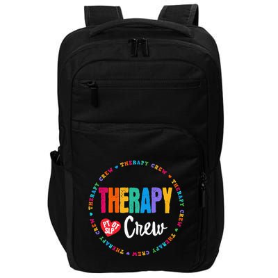 Therapy Crew PT OT SLP Occupational Therapist Week Team Impact Tech Backpack