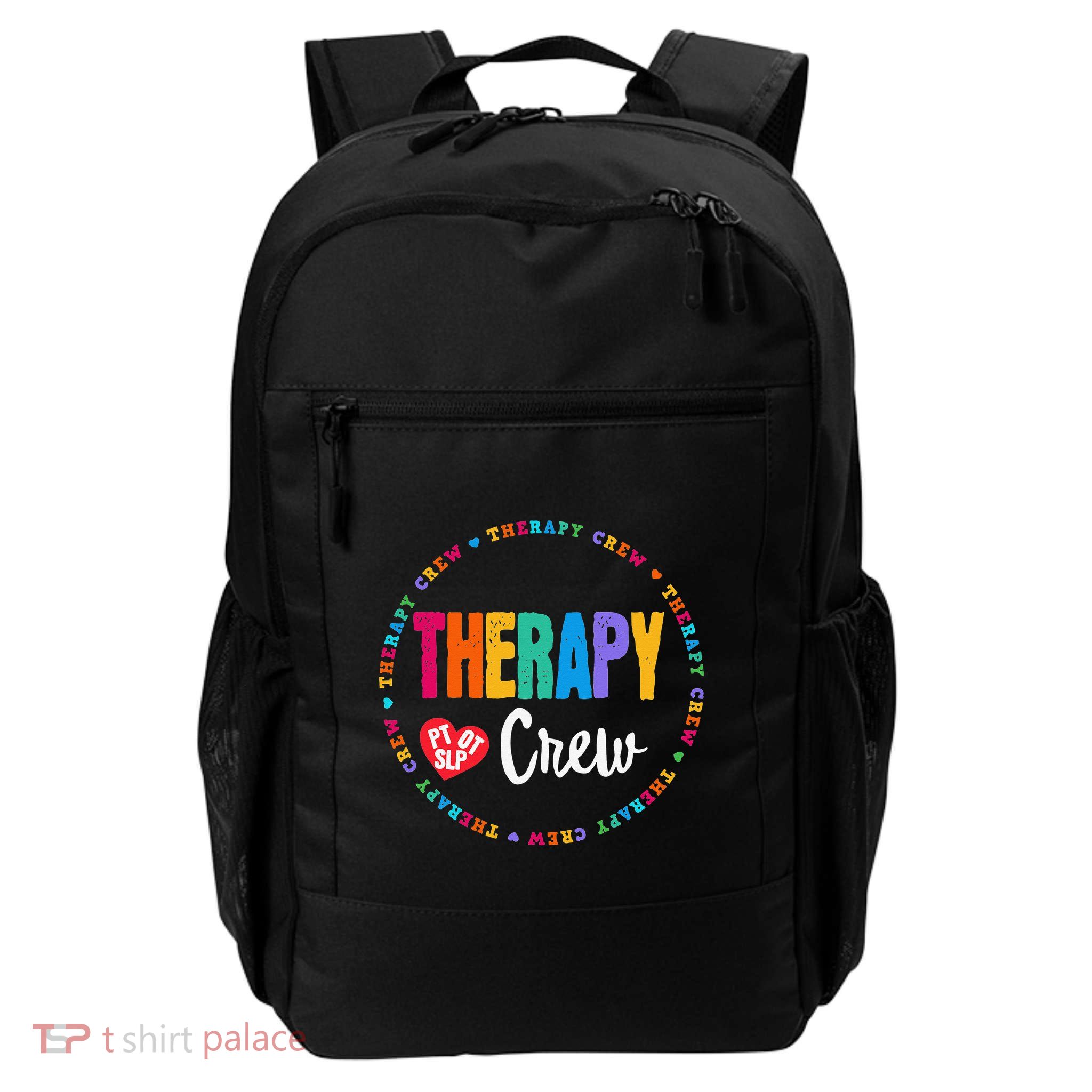 Therapy Crew PT OT SLP Occupational Therapist Week Team Backpack