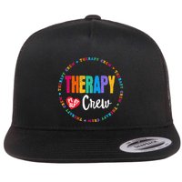 Therapy Crew PT OT SLP Occupational Therapist Week Team Flatbill Hat
