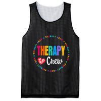 Therapy Crew PT OT SLP Occupational Therapist Week Team Mesh Reversible Basketball Jersey Tank