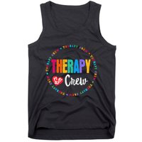 Therapy Crew PT OT SLP Occupational Therapist Week Team Tank Top