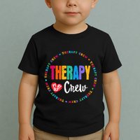 Therapy Crew PT OT SLP Occupational Therapist Week Team Toddler T-Shirt