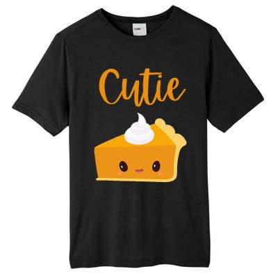 Thanksgiving Cutie Pie Pumpkin Pie Tall Fusion ChromaSoft Performance T-Shirt