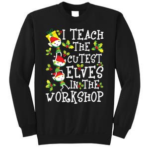 Teacher Christmas Presents I Teach The Cutest Elves Holiday Sweatshirt