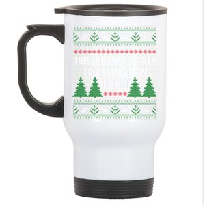 This Christmas Party Could Have Been An Email Ugly Christmas Great Gift Stainless Steel Travel Mug