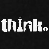 Think Chess Player Chess Game Ladies PosiCharge Tri-Blend Wicking Tank
