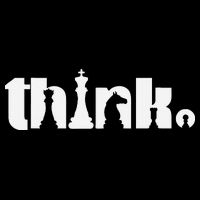 Think Chess Player Chess Game Button
