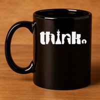 Think Chess Player Chess Game 11oz C Handle Ceramic Mug