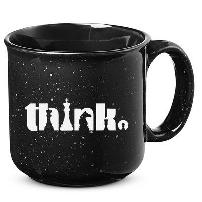 Think Chess Player Chess Game 15oz Campfire Ceramic Mug