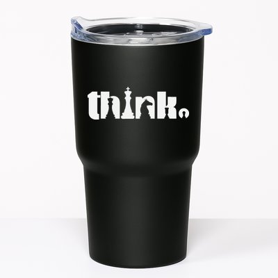 Think Chess Player Chess Game Tumbler