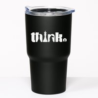 Think Chess Player Chess Game Tumbler