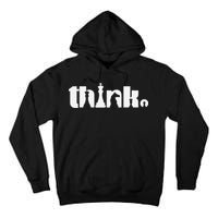 Think Chess Player Chess Game Tall Hoodie