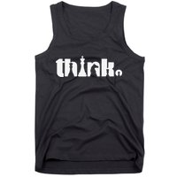 Think Chess Player Chess Game Tank Top