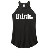 Think Chess Player Chess Game Women's Perfect Tri Rocker Tank