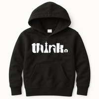 Think Chess Player Chess Game Kids Hoodie