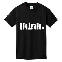 Think Chess Player Chess Game Kids T-Shirt