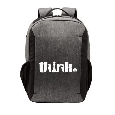 Think Chess Player Chess Game Vector Backpack