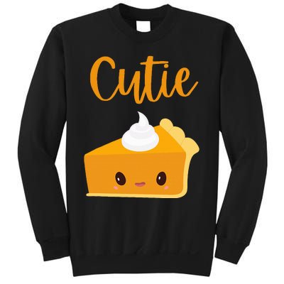 Thanksgiving Cutie Pie Pumpkin Pie Sweatshirt