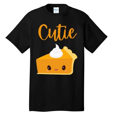 Thanksgiving Cutie Pie Pumpkin Pie Tall T-Shirt