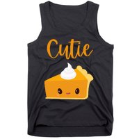 Thanksgiving Cutie Pie Pumpkin Pie Tank Top