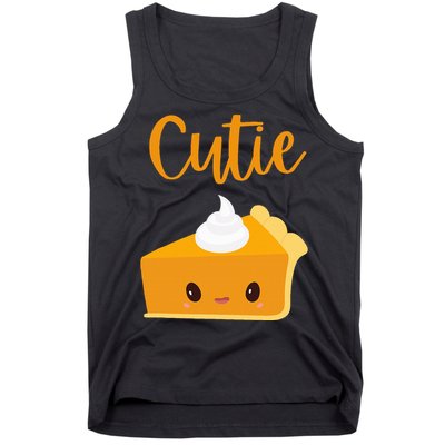 Thanksgiving Cutie Pie Pumpkin Pie Tank Top