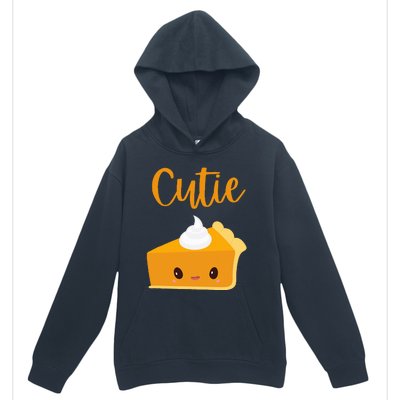 Thanksgiving Cutie Pie Pumpkin Pie Urban Pullover Hoodie