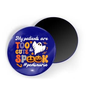 Too Cute Peds Nurse Spooky Pediatric Nurse Halloween Gift Magnet