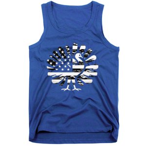 Turkey Camouflage Patriotic Thanksgiving Fans Turkey Day Meaningful Gift Tank Top