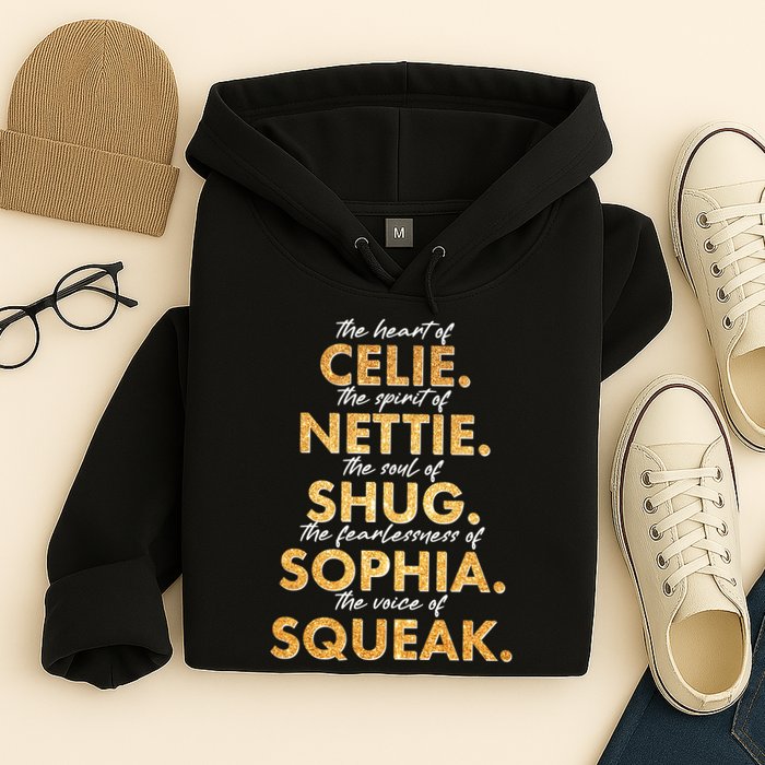 Celie Nettie Shug Sophia Squeak Hoodie
