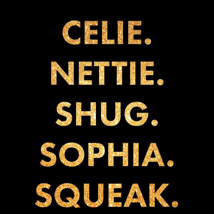 Celie Nettie Shug Sophia Squeak Mug