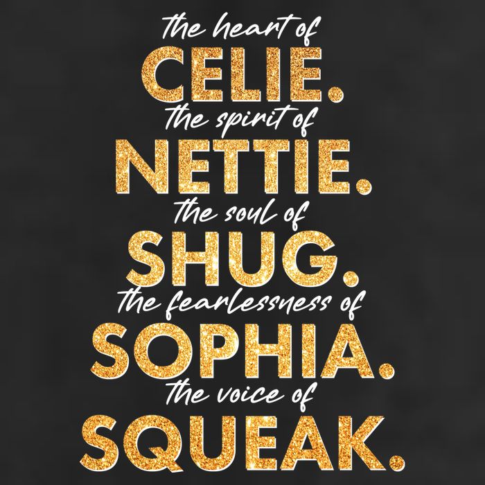 Celie Nettie Shug Sophia Squeak 11oz C Handle Ceramic Mug