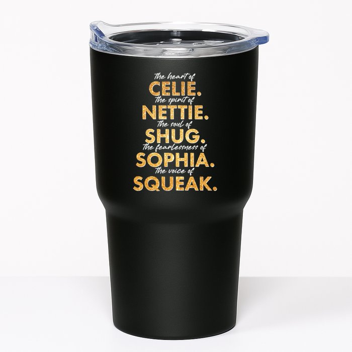 Celie Nettie Shug Sophia Squeak Tumbler