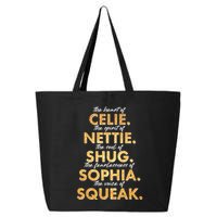 Celie Nettie Shug Sophia Squeak 25L Jumbo Tote