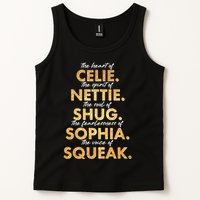 Celie Nettie Shug Sophia Squeak Tank Top